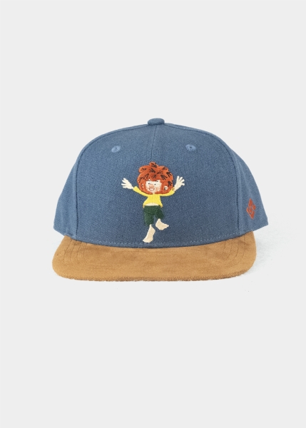 Cap "Pumuckl tanzt" - dunkelblau (Snapback)